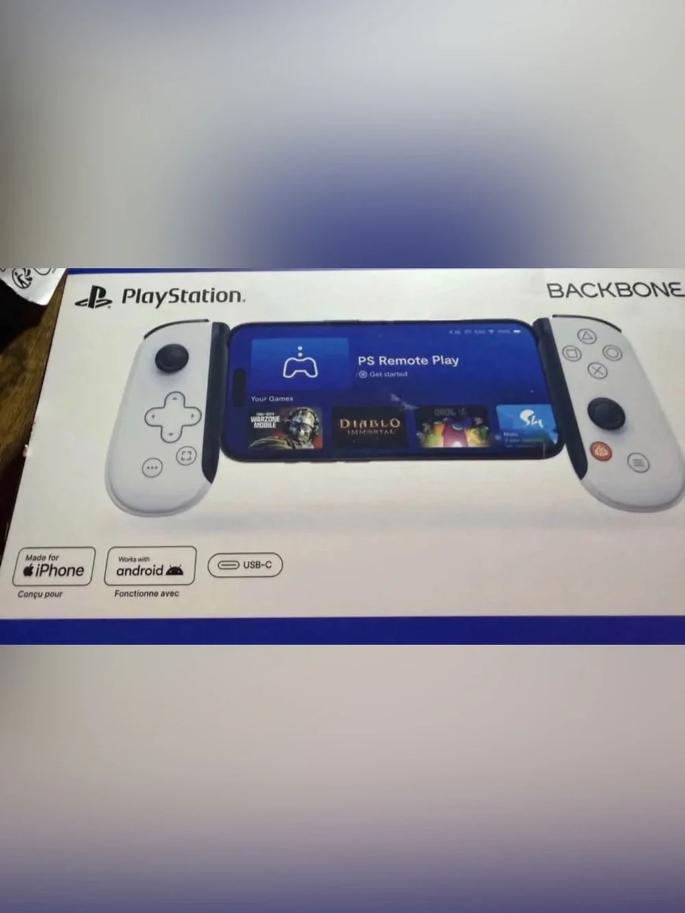 Backbone One PlayStation Edition for iPhone and Android (USB-C)